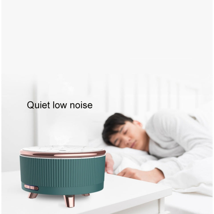 Ultrasonic Aromatherapy Diffuser Humidifier Essential Oil Diffuser AU Plug(Blue Flower Dot)