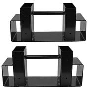 Heavy Duty Firewood Racks Indoor And Outdoor Wood Storage Racks(Black)