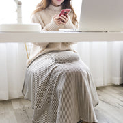 AI-540 72x115cm USB Body Warmer Blanket Office Heater Electric Heating Shawl(Pink)