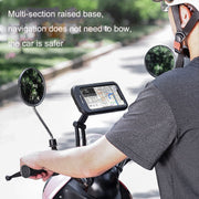 WEST BIKING Bicycle Riding Water-resistant and Shockproof Phone Bracket, Style: Handlebar