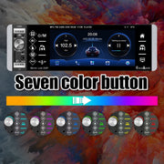 A2905 5.1 inch IPS Capacitive Screen Single Butt Carplay Player, Style: Standard+8 Light Camera