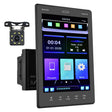 9520C Double Spindle 9.5 inch Vertical Screen Car MP5 Player, Style: Standard+8 Light Camera - Car MP3 & MP4 & MP5 by PMC TechLife | Online Shopping South Africa | PMC TechLife | Buy Now Pay Later Mobicred