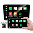 C7001 7 inch Touch Screen Built-In CarPlay Car MP5 Player, Style: Standard+8 Light Camera - Car MP3 & MP4 & MP5 by PMC TechLife | Online Shopping South Africa | PMC TechLife | Buy Now Pay Later Mobicred