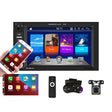 7622C 6.2 inch Dual Spindle HD Car Universal MP5 Carplay Player, Style: Standard+12 Light Camera - Car MP3 & MP4 & MP5 by PMC TechLife | Online Shopping South Africa | PMC TechLife | Buy Now Pay Later Mobicred