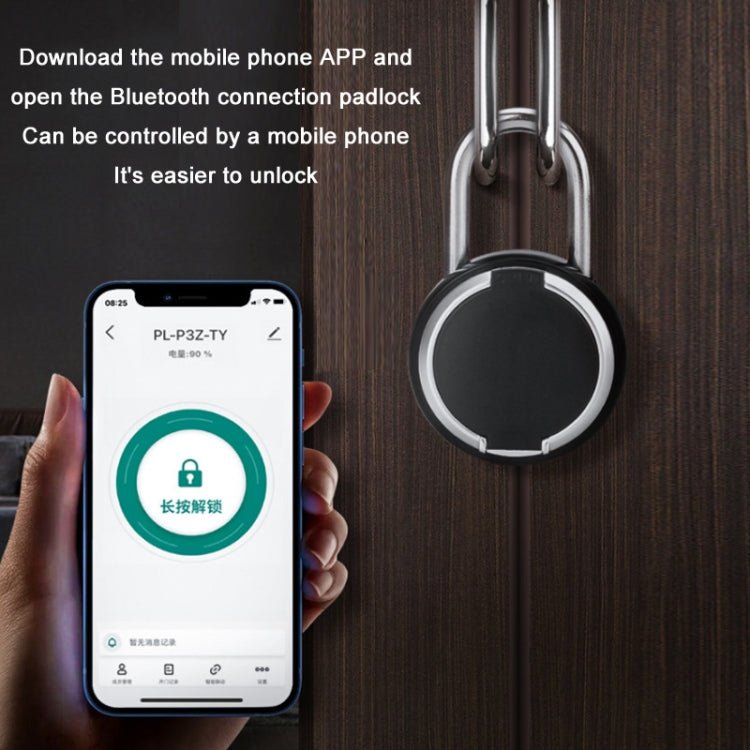 P3Z-TY Outdoor Water-resistant Electronic Intelligent Fingerprint Padlock