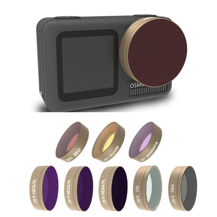 JSR For DJI Osmo Action Motion Camera Filter, Style: LG-ND4