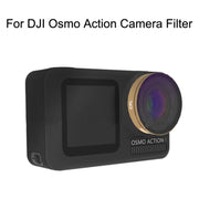 JSR For DJI Osmo Action Motion Camera Filter, Style: LG-Magenta
