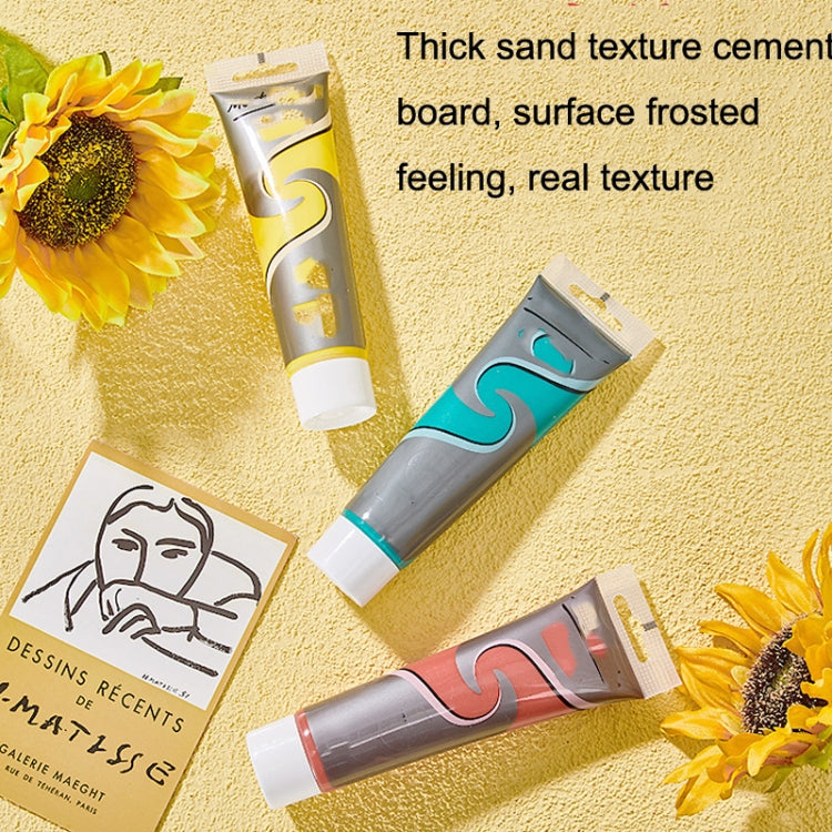 40x40CM Thick Sand Solid Color Background Plate Photo Photography Props(Yellow)