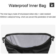 Rhinowalk MT2040 20L Large Capacity Water-resistant Quick Release Motorcycle Side Bag(Green)