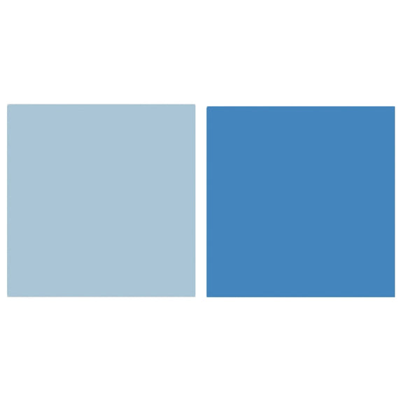 40x40CM Double-sided Photography Background Board Food Photo Props(Light Blue / Mediterranean Blue)