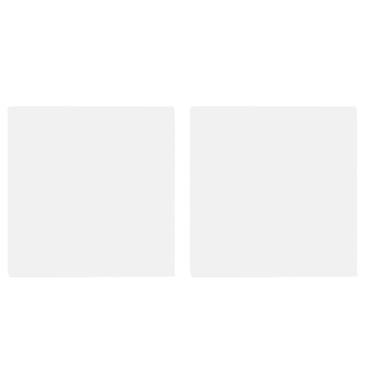 40x40CM Double-sided Photography Background Board Food Photo Props(White)