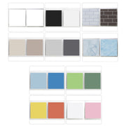 40x40CM Double-sided Photography Background Board Food Photo Props(Green Marble)
