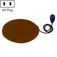 30x30cm Coffee 12V Low Voltage Multifunctional Warm Pet Heating Pad Pet Electric Blanket(US Plug) - Pads by PMC TechLife | Online Shopping South Africa | PMC TechLife | Buy Now Pay Later Mobicred