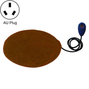 30x30cm Coffee 12V Low Voltage Multifunctional Warm Pet Heating Pad Pet Electric Blanket(AU Plug)