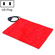 40x30cm Red 12V Low Voltage Multifunctional Warm Pet Heating Pad Pet Electric Blanket(US Plug) - Pads by PMC TechLife | Online Shopping South Africa | PMC TechLife | Buy Now Pay Later Mobicred