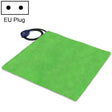 50x50cm Green 12V Low Voltage Multifunctional Warm Pet Heating Pad Pet Electric Blanket(EU Plug) - Pads by PMC TechLife | Online Shopping South Africa | PMC TechLife | Buy Now Pay Later Mobicred
