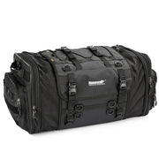 Rhinowalk MT4060 Large-capacity Foldable Expandable Tail Bag for Motorcycle Riding with Rain Cover(Black)