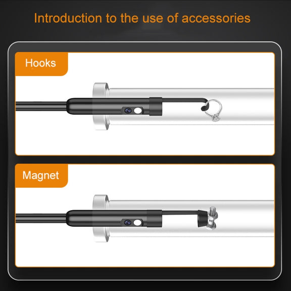 5 Inch IPS HD Endoscope With Screen For Industrial Pipeline Inspection And Auto Repair