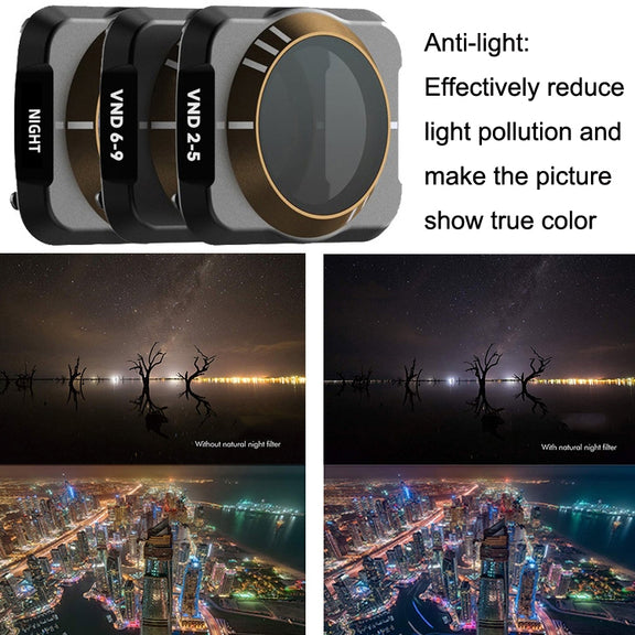 JSR For DJI Mavic Air 2 Motion Camera Filter, Style: ND64