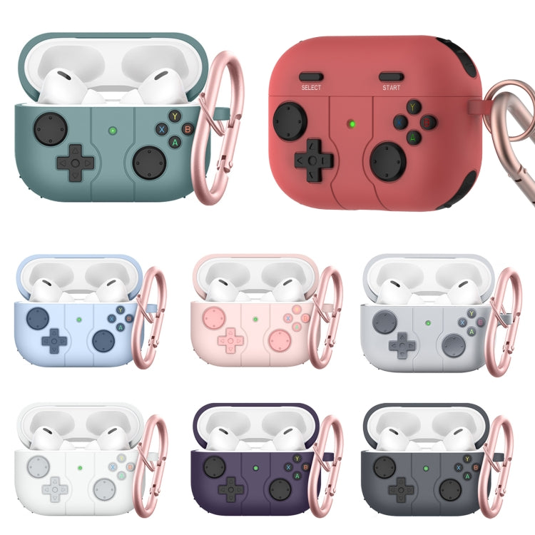 For Airpods 3 Soft Shell Drop-proof Silicone Headphone Cover With Hook(White)
