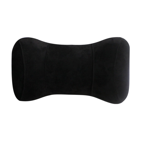 Car Memory Cotton Headrest Protective Cervical Spine Seat Sleeping Pillow(Black)