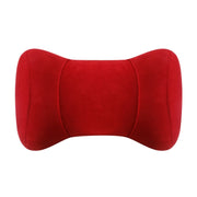 Car Memory Cotton Headrest Protective Cervical Spine Seat Sleeping Pillow(Red)