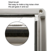 GM-01 Pet Door Pet Supplies ABS Dog and Cat Door Hole(White)