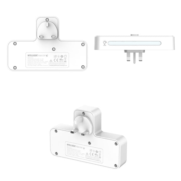 LDNIO SC2311 20W PD+QC 3.0 Multifunctional Home Fast Charging Socket with Night Light, Spec: EU Plug