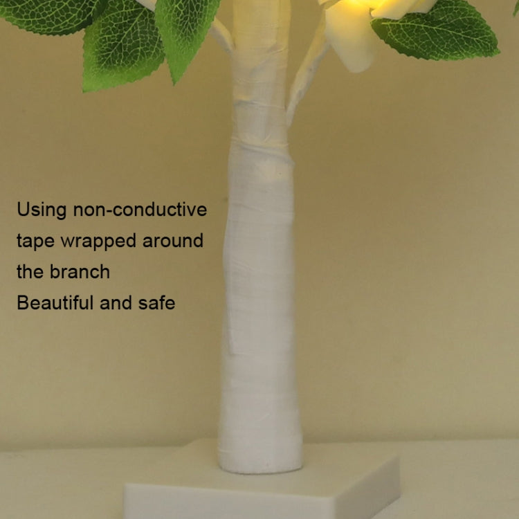 SJ-SD054 LED Valentine Day Rose Indoor Party Decoration Lights(White Bottom Blue)