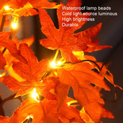 SJ-SD068 LED Maple Home Decoration Lights Christmas Party Lighted Tree, Style: Non-detachable Base
