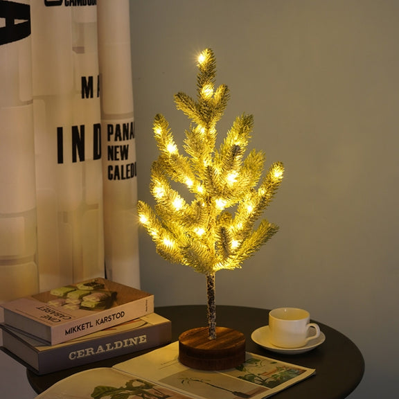 FS-SD045 Pine Needle Tree LED Christmas Atmosphere Home Decoration Light(Warm White)