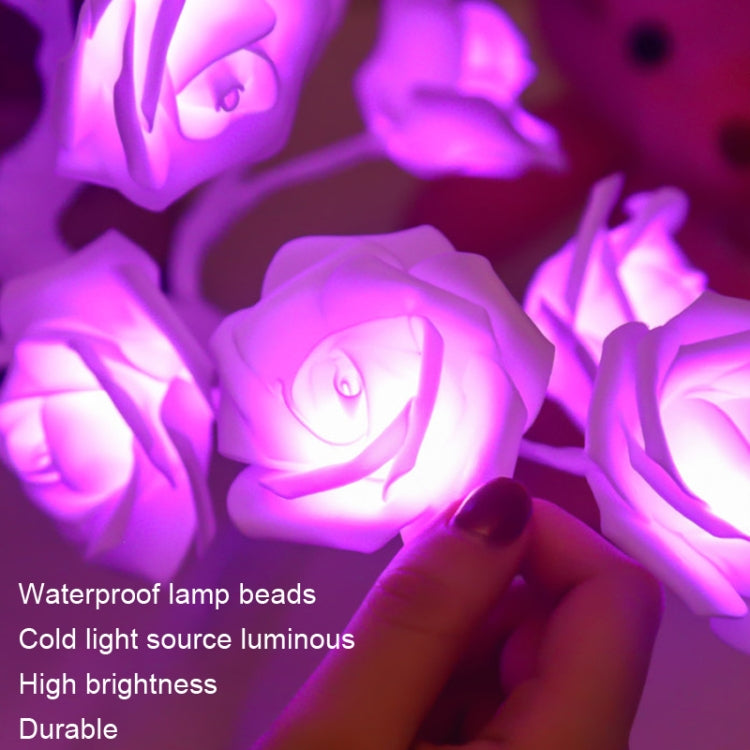 SJ-SD042 Rose Tree LED Christmas Party Decoration Light, Style: Non-detachable Base(Warm White)