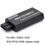 For Nintendo N64 / SNES / NGC / SFC Adapter N64 To HDMI Converter