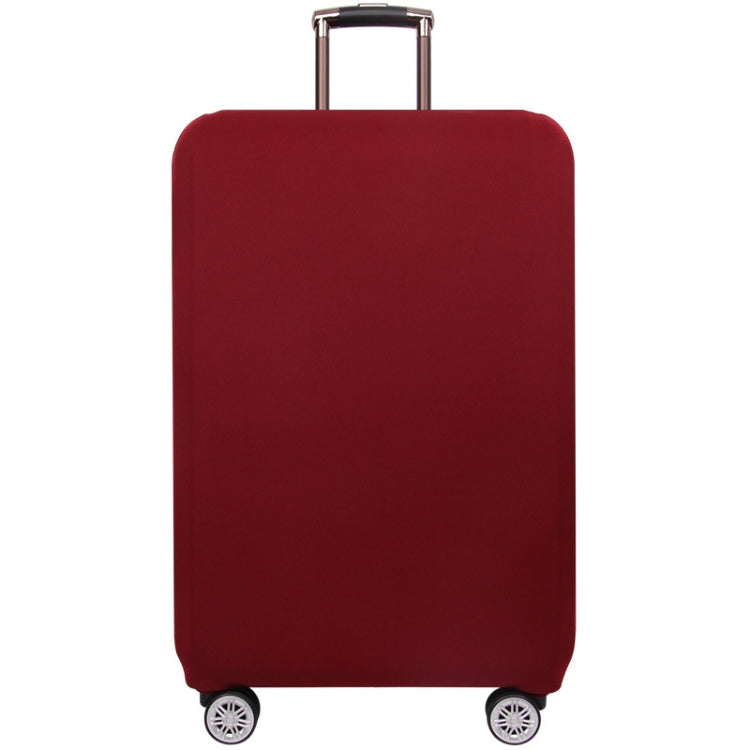 Thickened Wear-resistant Stretch Luggage Dust-proof Protective Cover, Size: L(Wine Red)