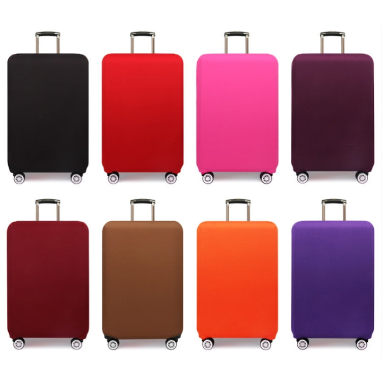 Thickened Wear-resistant Stretch Luggage Dust-proof Protective Cover, Size: XL(Wine Red)