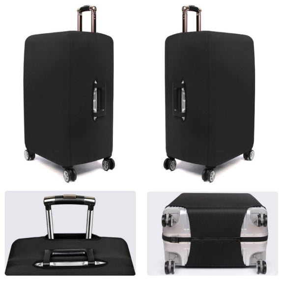 Thickened Wear-resistant Stretch Luggage Dust-proof Protective Cover, Size: XL(Wine Red)