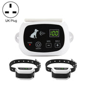 KD-661 500m Wireless Electric Dog Pet Fence Shock Collar,Spec: For Two Dog(UK Plug)