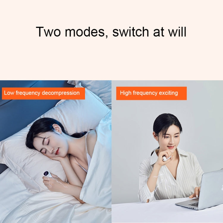 M006 CES Microcurrent Pulse Handheld Sleep Aid Home Physiotherapy Sleep Aid(White)