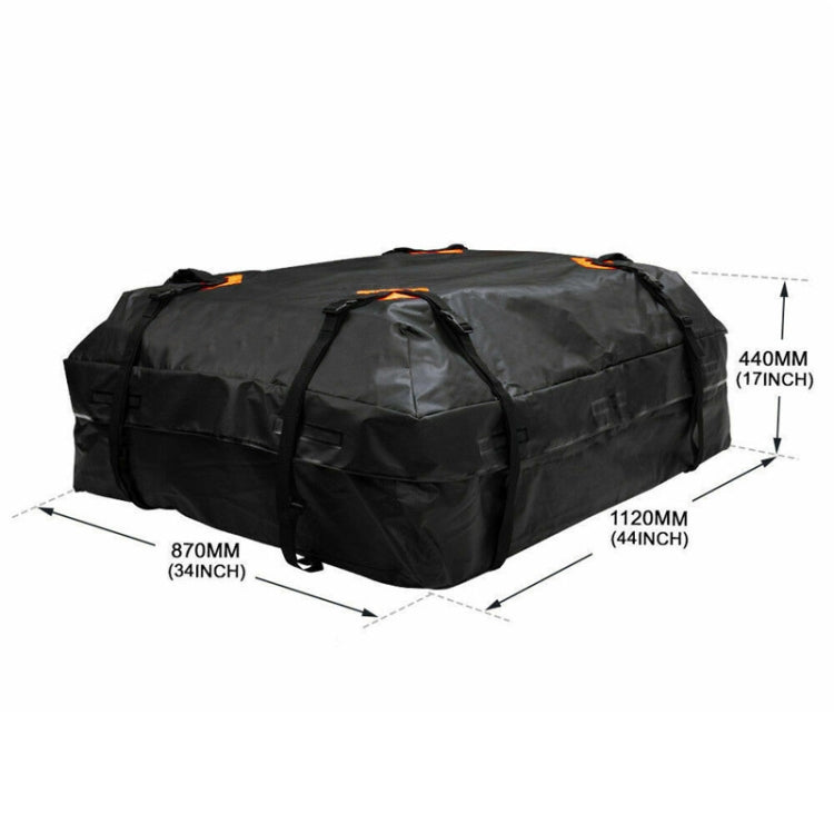 600D Oxford Cloth Car Roof Water-resistant Luggage Storage Bag, Style: Roof Pack