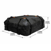 600D Oxford Cloth Car Roof Water-resistant Luggage Storage Bag, Style: Roof Pack