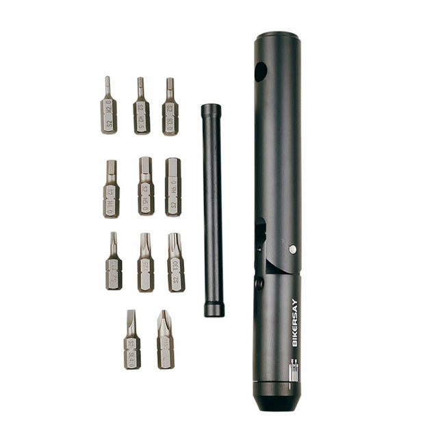 BIKERSAY BT081 Multifunction Bike Repair Torsion Wrench Set(Black)
