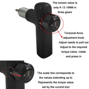 BT080 Portable Bike Multifunction Ratchet Tork Wrench Set(Black)