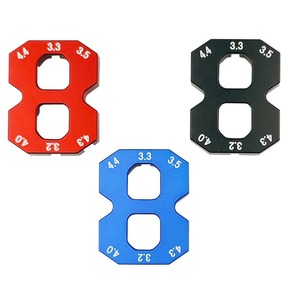 BIKERSAY BT058 Bicycle Spoke Wrench Wheel Ring Steel Wire Winding Tool(Red)