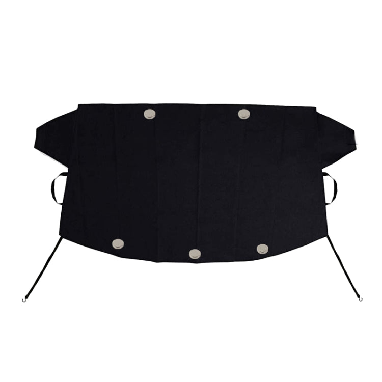600D Oxford Cloth Car Snow Block Water-resistant Windshield Coverings With Magnetic S