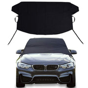 600D Oxford Cloth Car Snow Block Water-resistant Windshield Coverings With Magnetic S