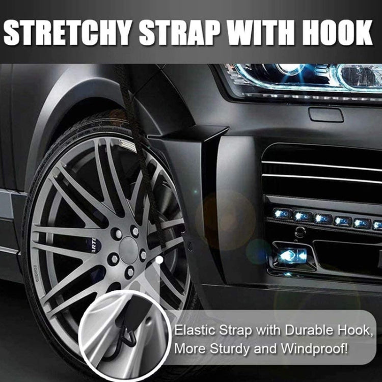 600D Oxford Cloth Car Snow Block Water-resistant Windshield Coverings With Magnetic S