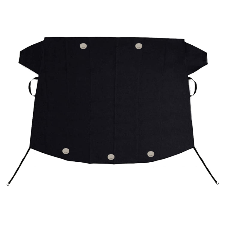 600D Oxford Cloth Car Snow Block Water-resistant Windshield Coverings With Magnetic L