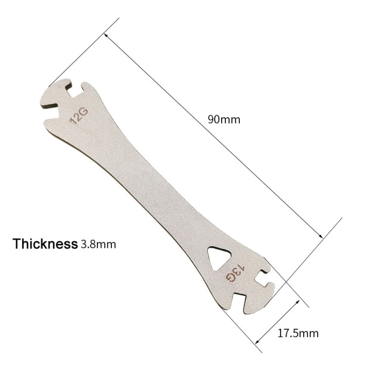 BIKERSAY Bicycle Spoke Wrench Wire Alignment Accessories(BT025S1)