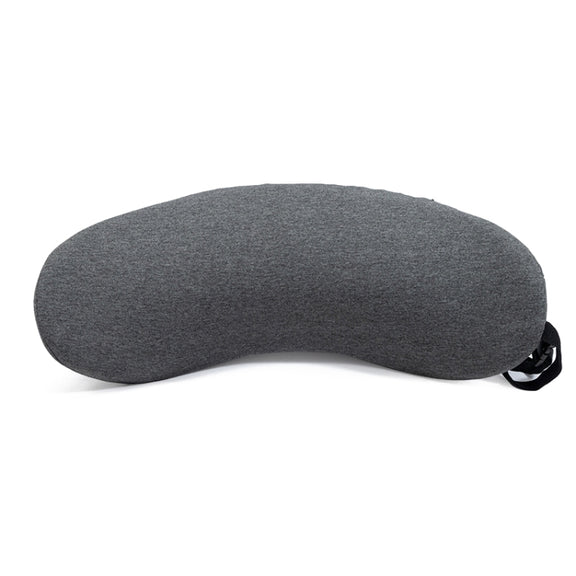 Memory Foam Lumbar Spine Cushion Pregnant Women Sleeping Lumbar Pillow(Dark Gray Crescent)