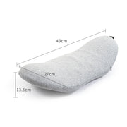 Memory Foam Lumbar Spine Cushion Pregnant Women Sleeping Lumbar Pillow(Pink)